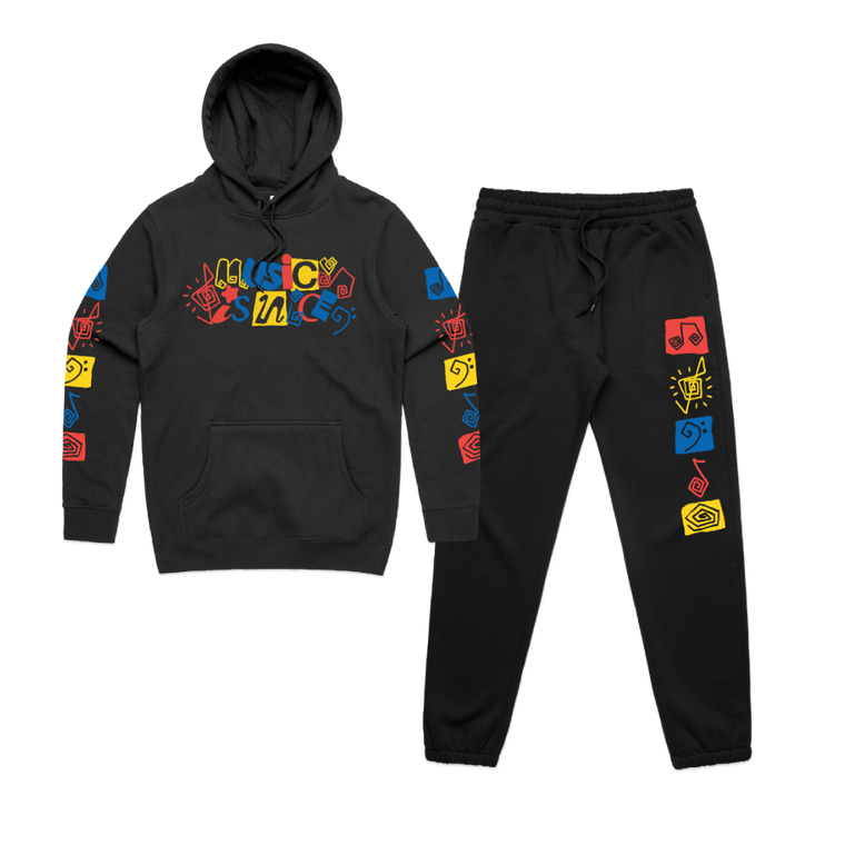 Music In Exile / Music is Nice Trackie & Hoodie Bundle