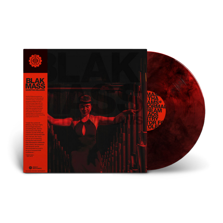 Naretha Williams / Blak Mass Deluxe Limited Edition Heavyweight LP Blood Galaxy Coloured Vinyl