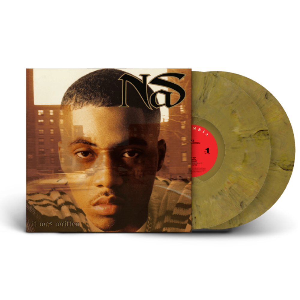 Nas / It Was Written 2xLP Gold & Black Marbled Vinyl