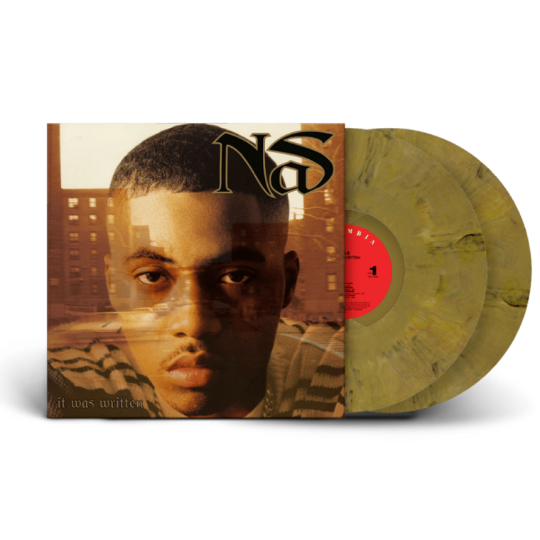 Nas / It Was Written 2xLP Gold & Black Marbled Vinyl