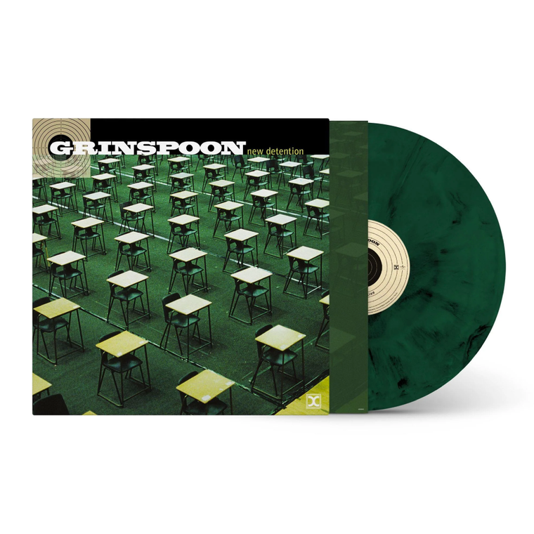 Grinspoon / New Detention LP Green Marble Vinyl