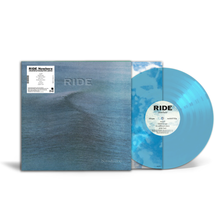 Ride / Nowhere LP Blue Vinyl