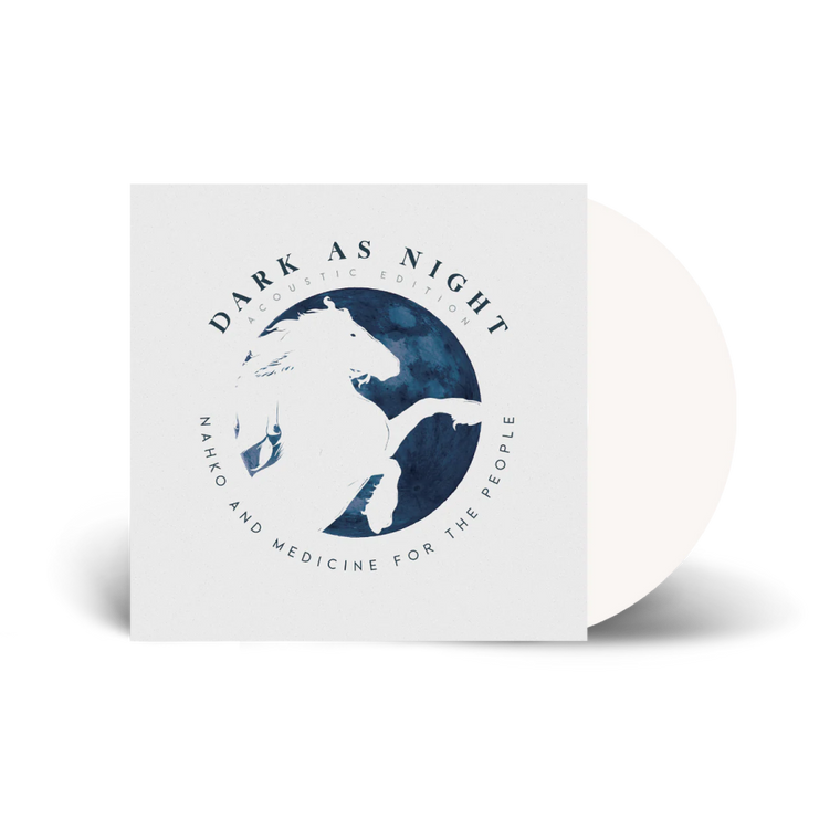 Nahko and Medicine for the People / Dark As Night 10th Anniversary (Acoustic Edition) White 2XLP