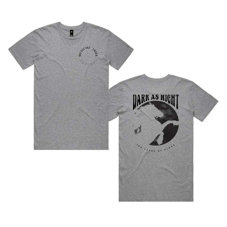 Nahko / Dark As Night Tee Grey