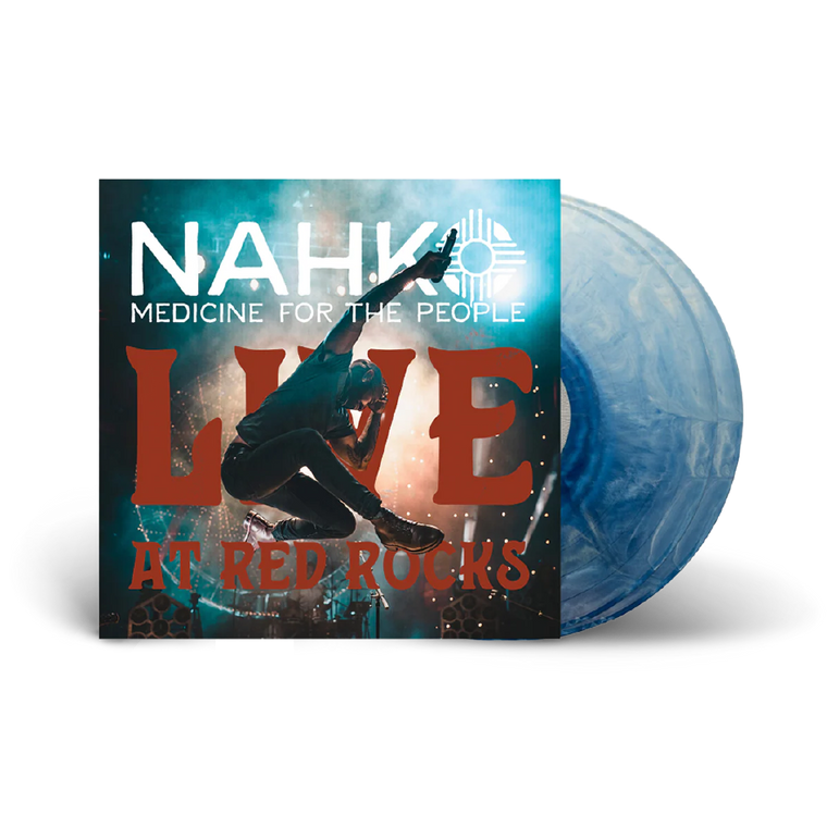 Nahko and Medicine for the People / Live at Red Rocks 2LP Blue Marble Vinyl