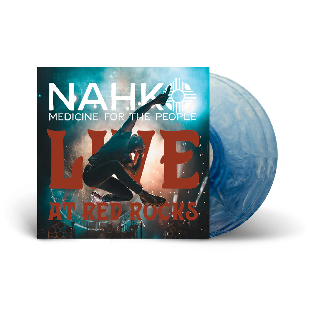 Nahko and Medicine for the People / Live at Red Rocks 2LP Blue Marble Vinyl