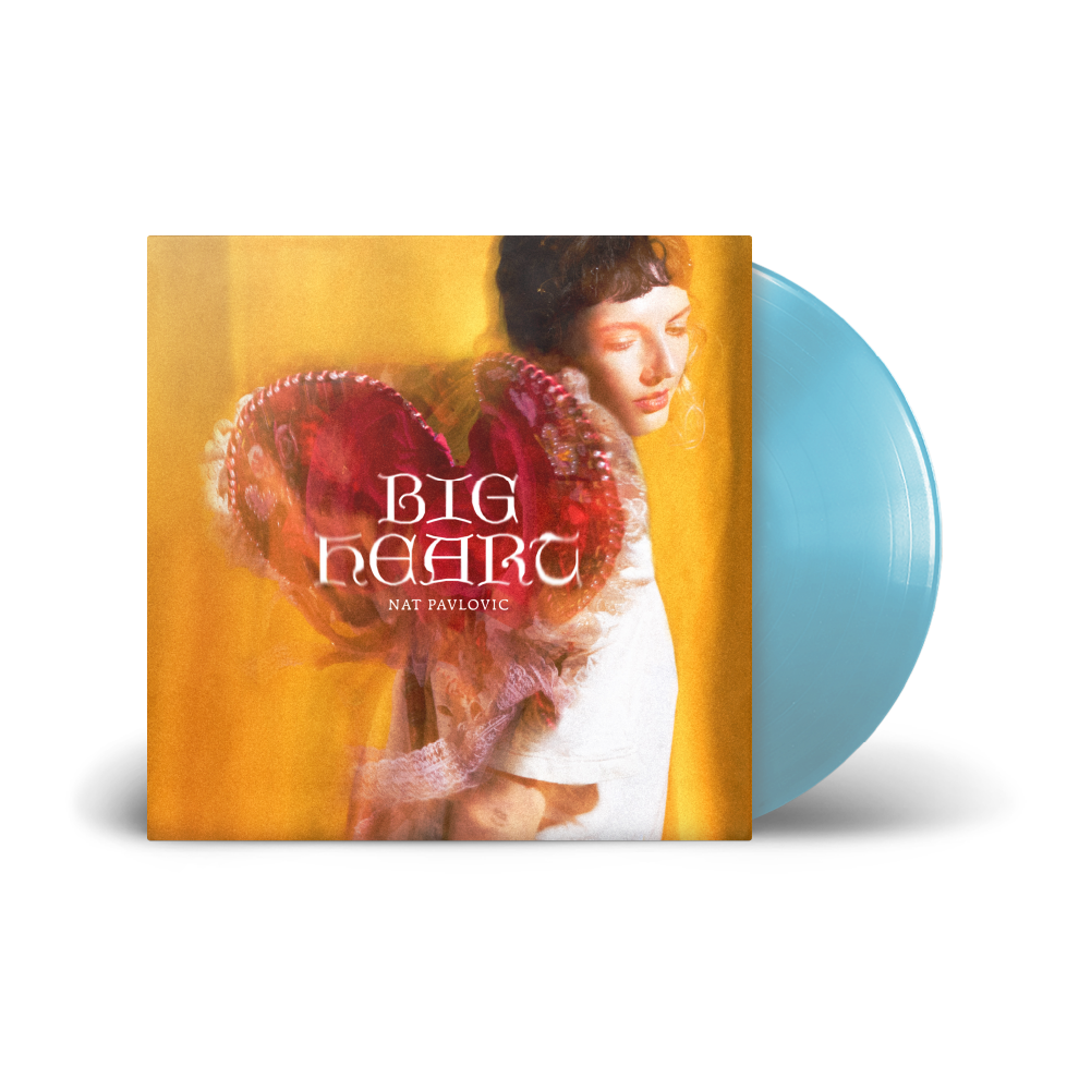 Nat Pavlovic / Big Heart LP Baby Blue Regrind Vinyl