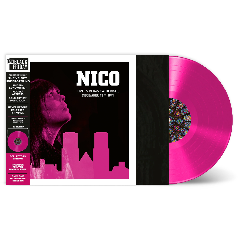 Nico / Live In Reims Cathedral: December 13th, 1974 LP Bright Magenta Vinyl RSD 2025