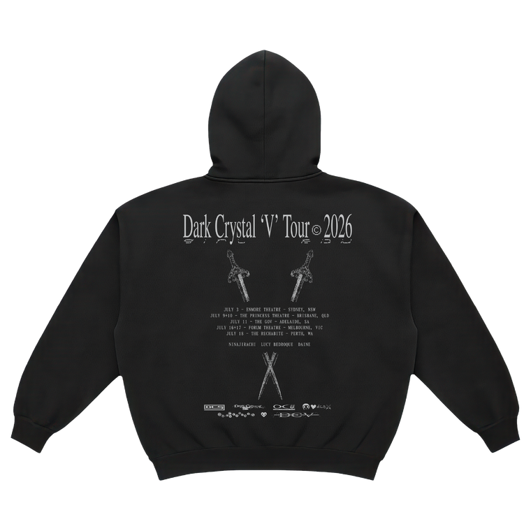 Ninajirachi / Dark Crystal Tour 2026 Black Hood