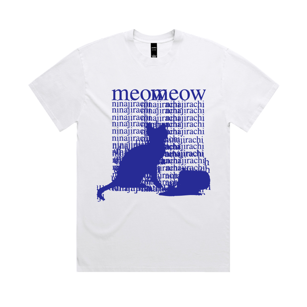 Ninajirachi / Meow Meow White Tee