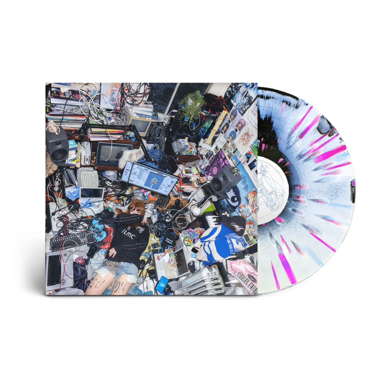Ninajirachi / I Love My Computer LP Black, Grey & Pink Splatter Vinyl
