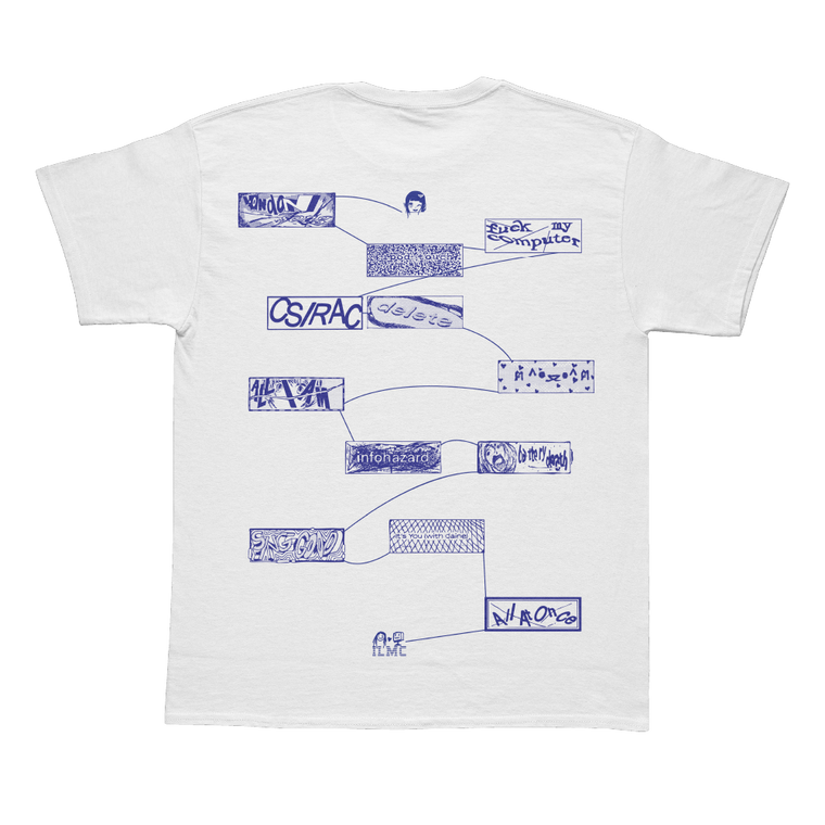Ninajirachi / I Love My Computer - White Tee