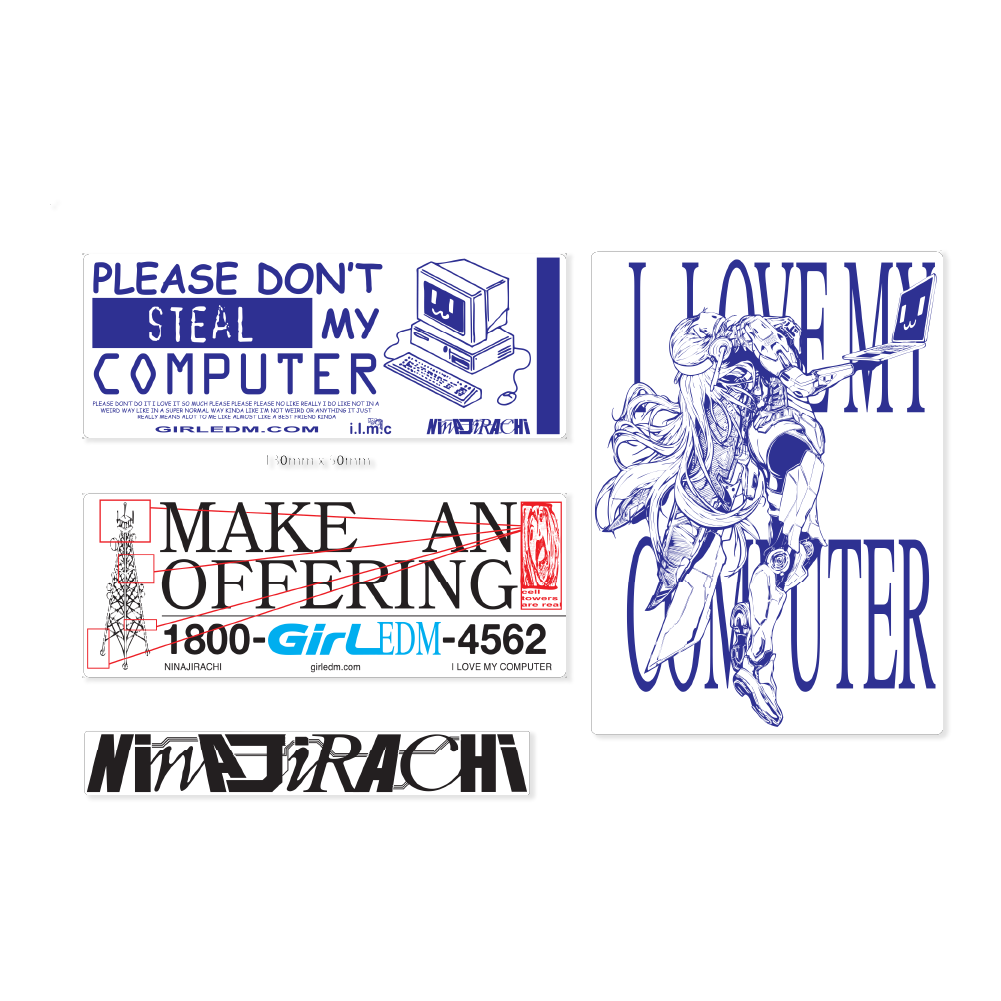 Ninajirachi / Sticker Pack