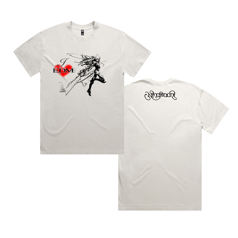 Ninajirachi / I Love EDM White Tee