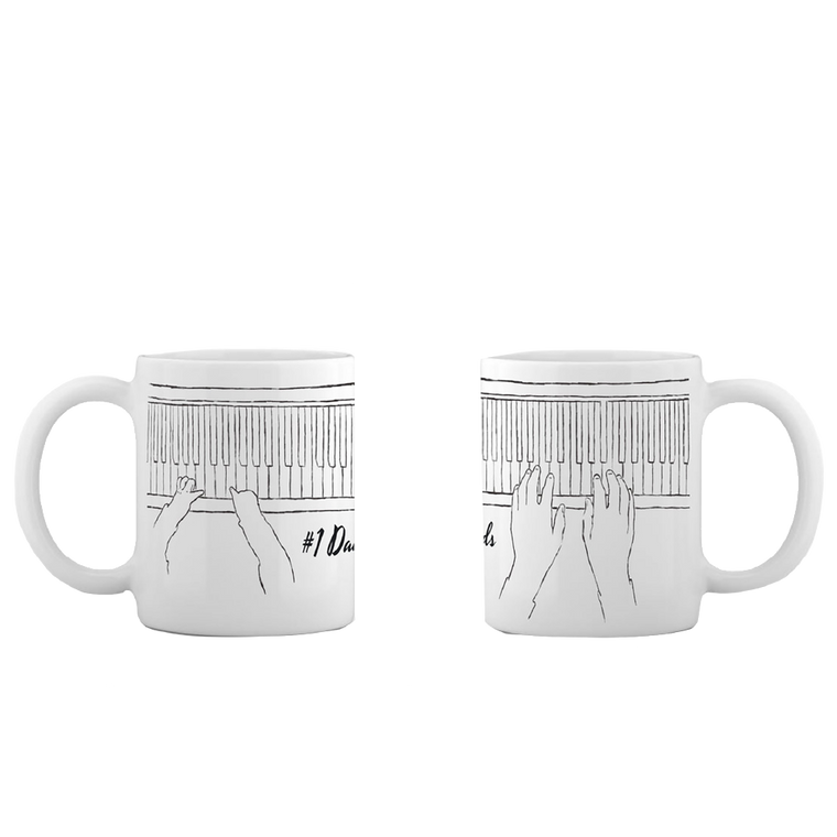#1 Dads Day (2021 Exclusive) Piano Hands Mug