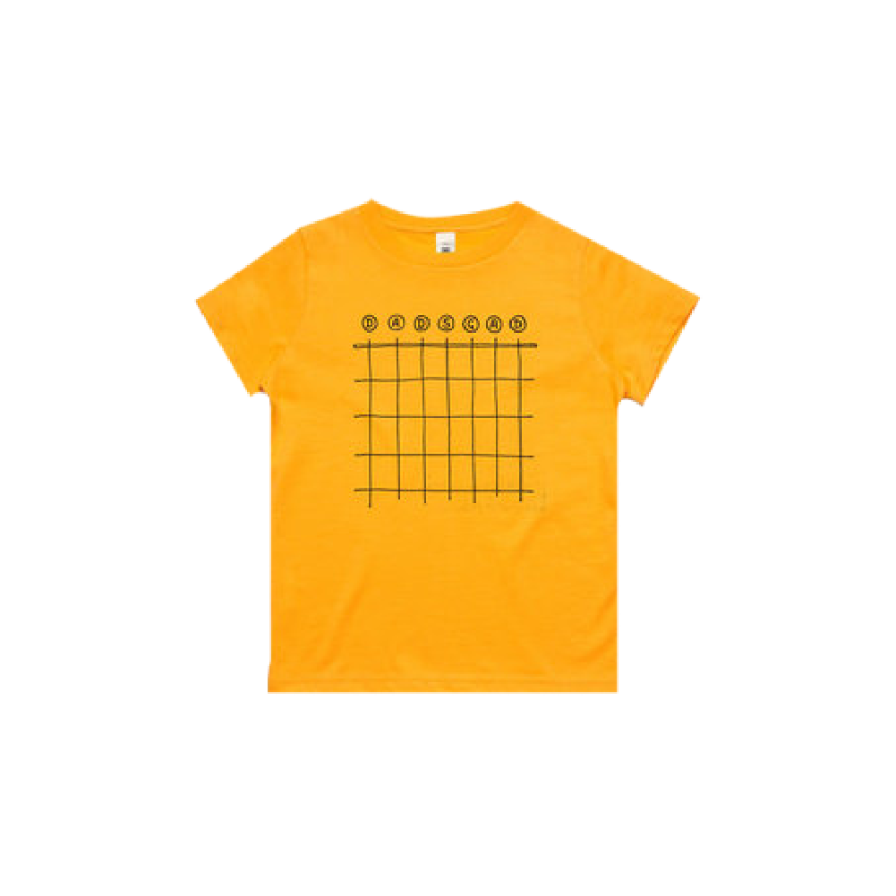 #1 Dads / DADSGAD Kids T-Shirt - Gold