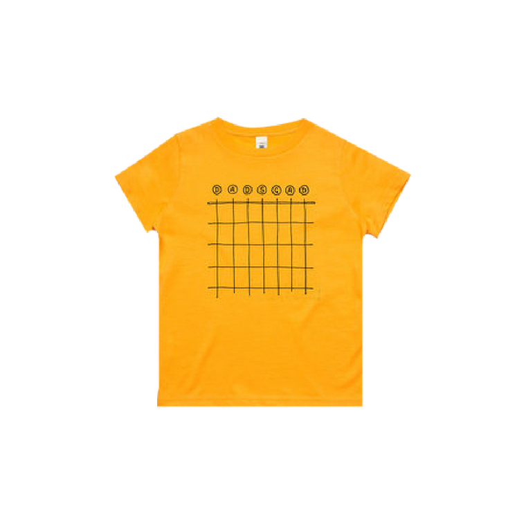 #1 Dads / DADSGAD Kids T-Shirt - Gold