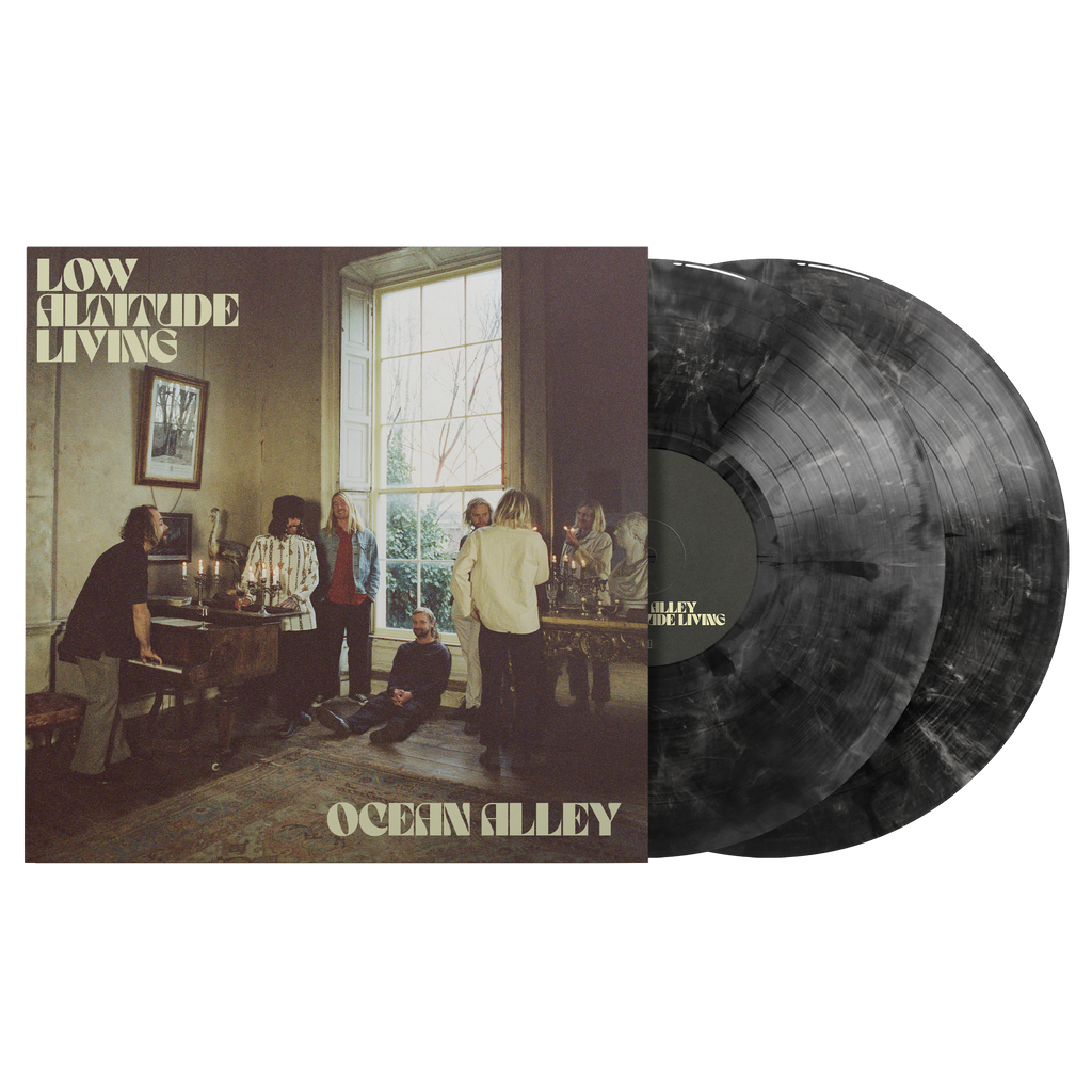 Low Altitude Living 'Cloudy Night Sky' 2XLP (SIGNED - Black & White Marble)