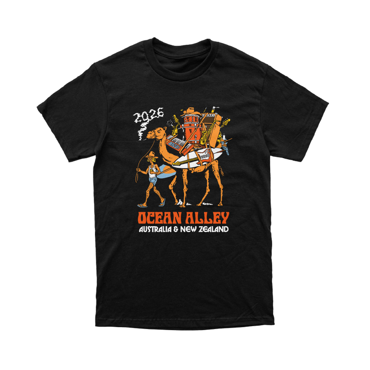 Ocean Alley / 2026 AUS NZ Tour Black Tee