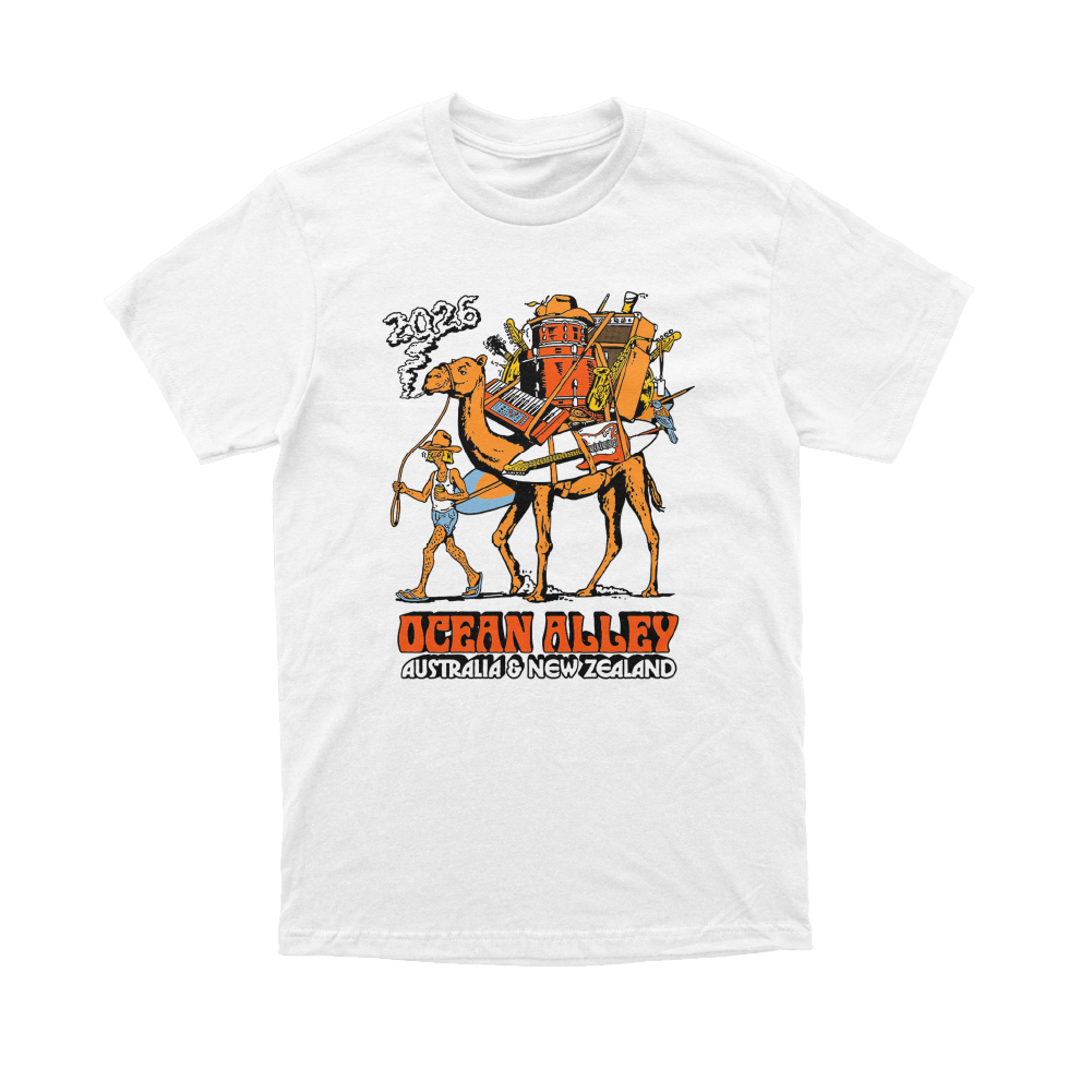Ocean Alley / 2026 AUS NZ Tour White Tee
