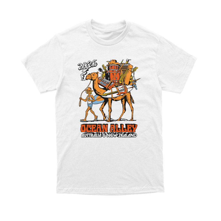Ocean Alley / 2026 AUS NZ Tour White Tee