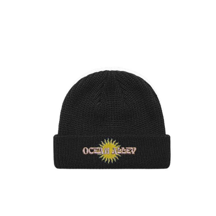 Ocean Alley / Retro Sun Black Beanie