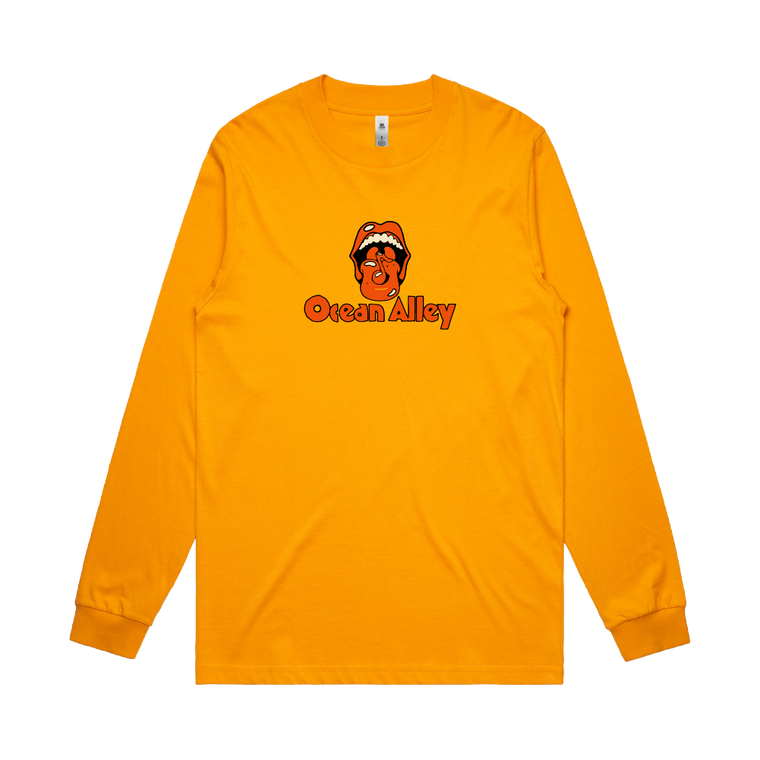 Ocean Alley / Acid Tongue Gold Longsleeve Tee