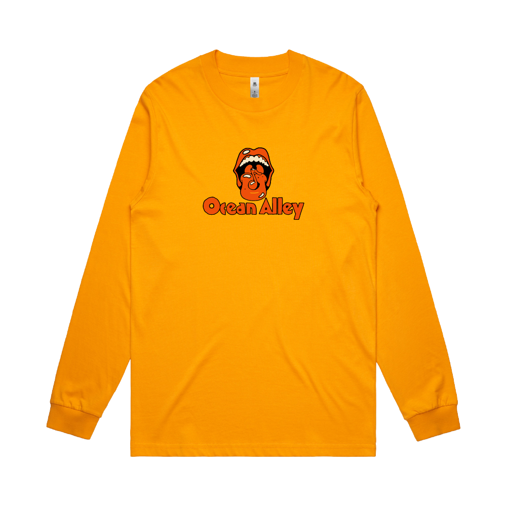 Ocean Alley / Acid Tongue Gold Longsleeve Tee
