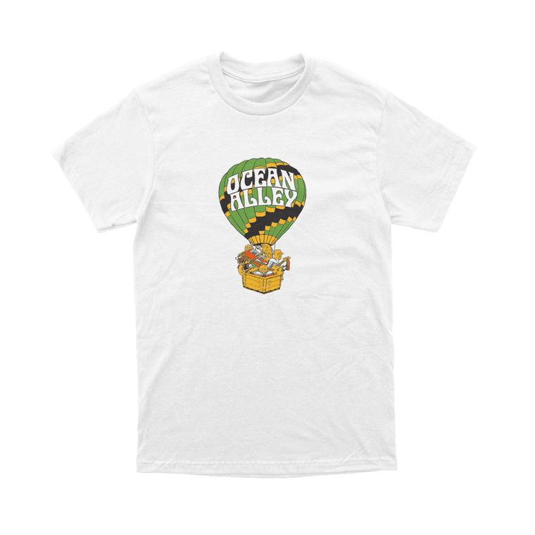 Ocean Alley / Hot Air Balloon White Tee