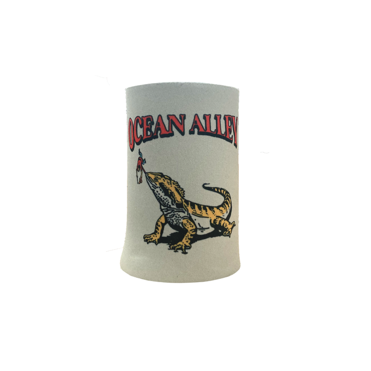 Lizard Stubby Holder (Cream)