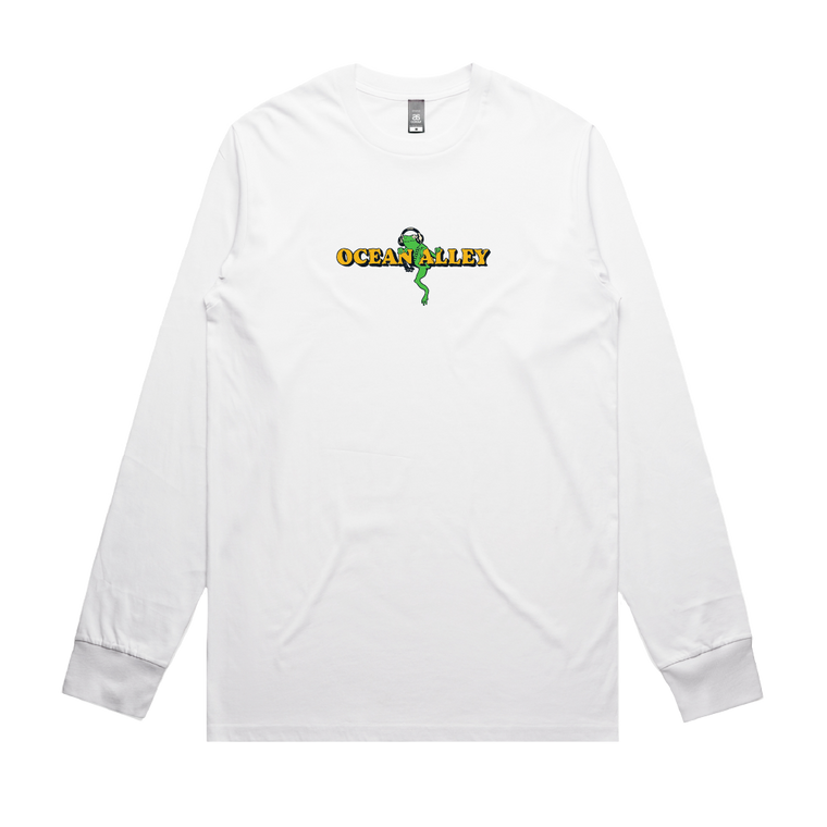 Ocean Alley / Frog White Longsleeve Tee