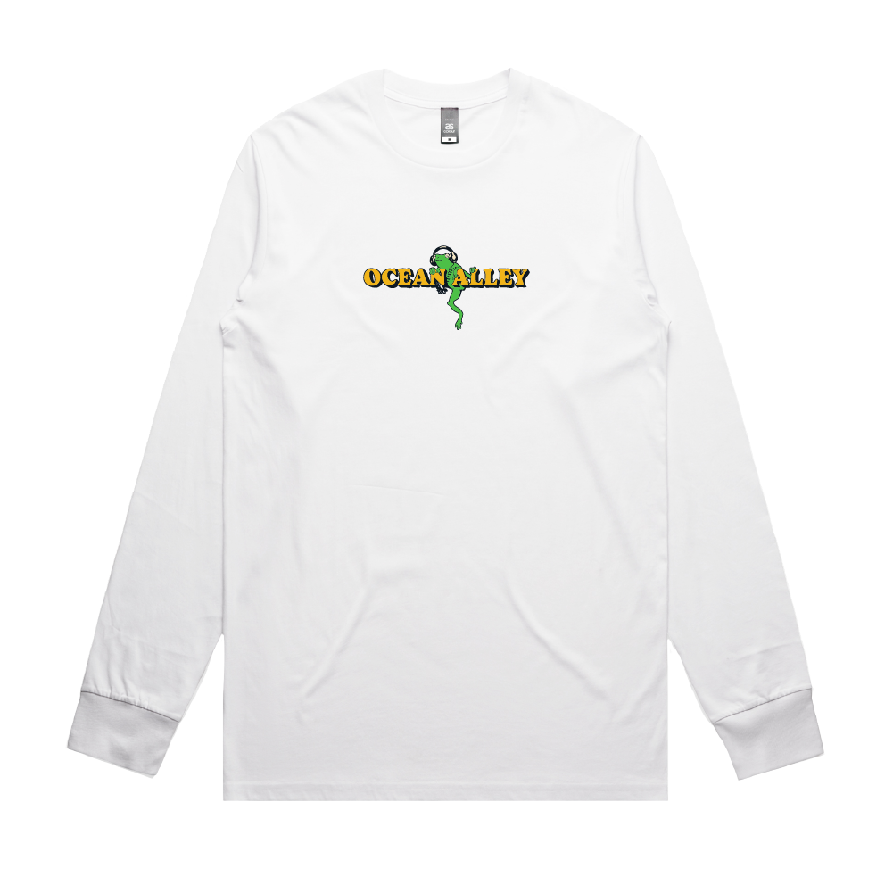 Ocean Alley / Frog White Longsleeve Tee