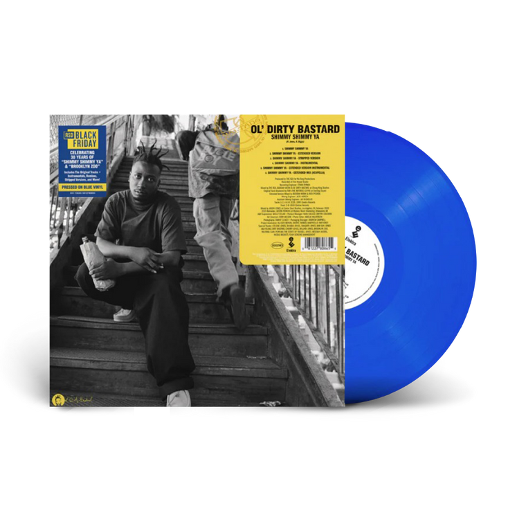 Ol' Dirty Bastard / Shimmy Shimmy Ya / Brooklyn Zoo 12" Blue Vinyl RSD 2025