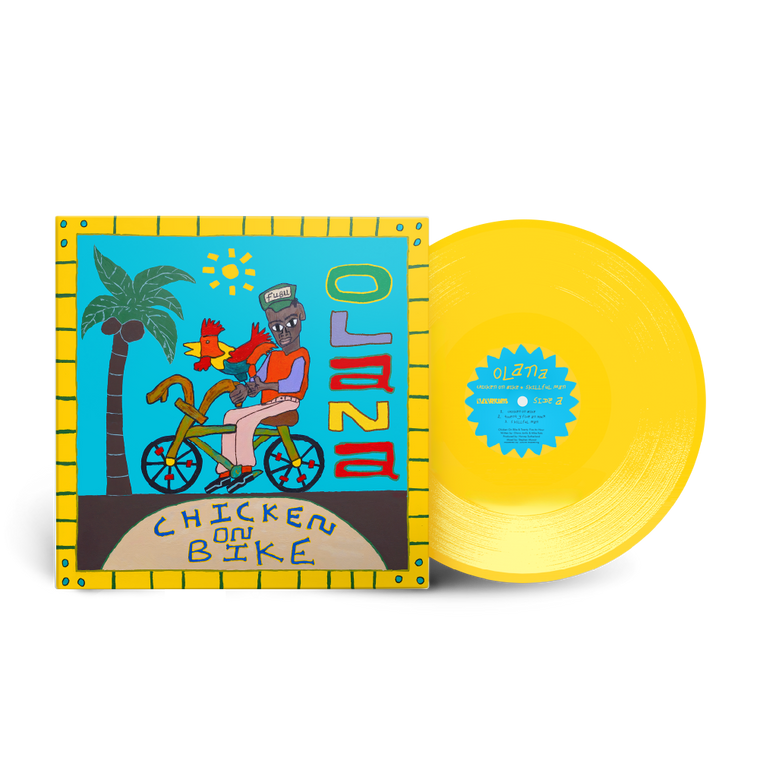 Olana / Chicken On Bike / Skilful Man 12" SIGNED Yellow Vinyl RSD 2025 Exclusive