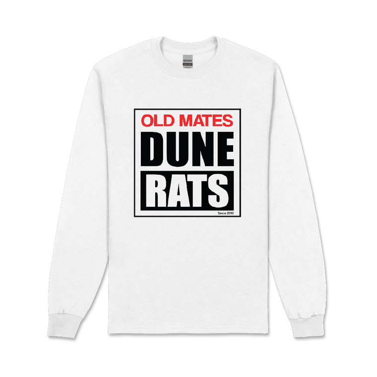 Dune Rats / Old Mates White Longsleeve T-Shirt