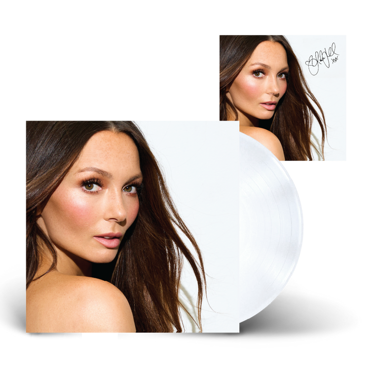 Ricki-Lee / 'On My Own' White LP Vinyl + Signed Art Card