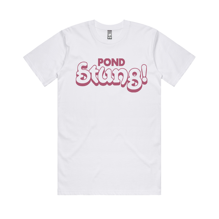 Pond / Stung! White & Pink T-Shirt