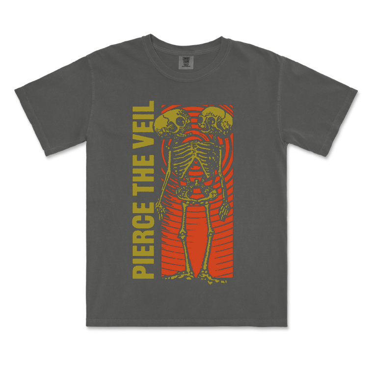 Pierce The Veil / Conjoined Tour Dates Grey T-Shirt