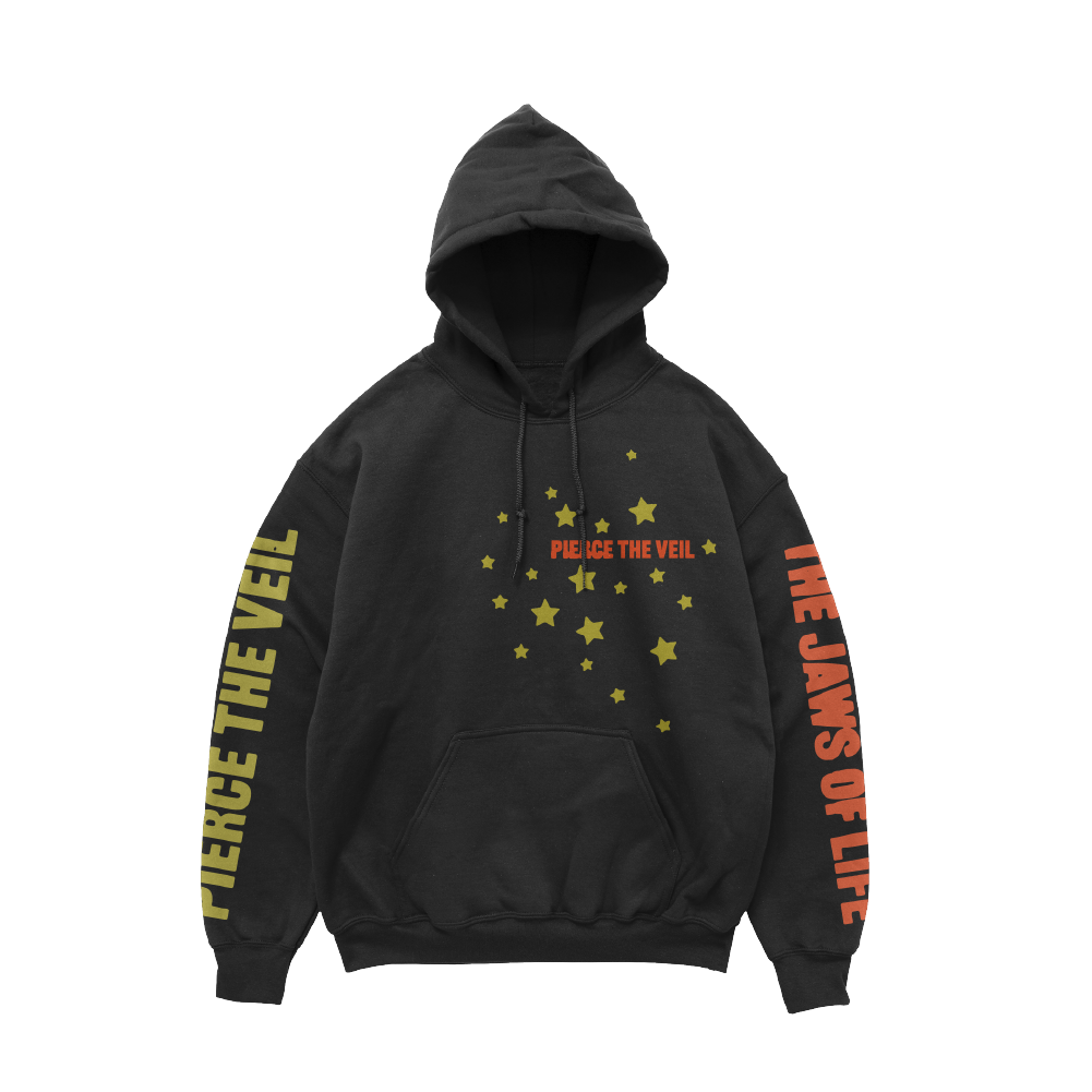 Pierce The Veil Jaws Stars Hood Black Hood sound merch