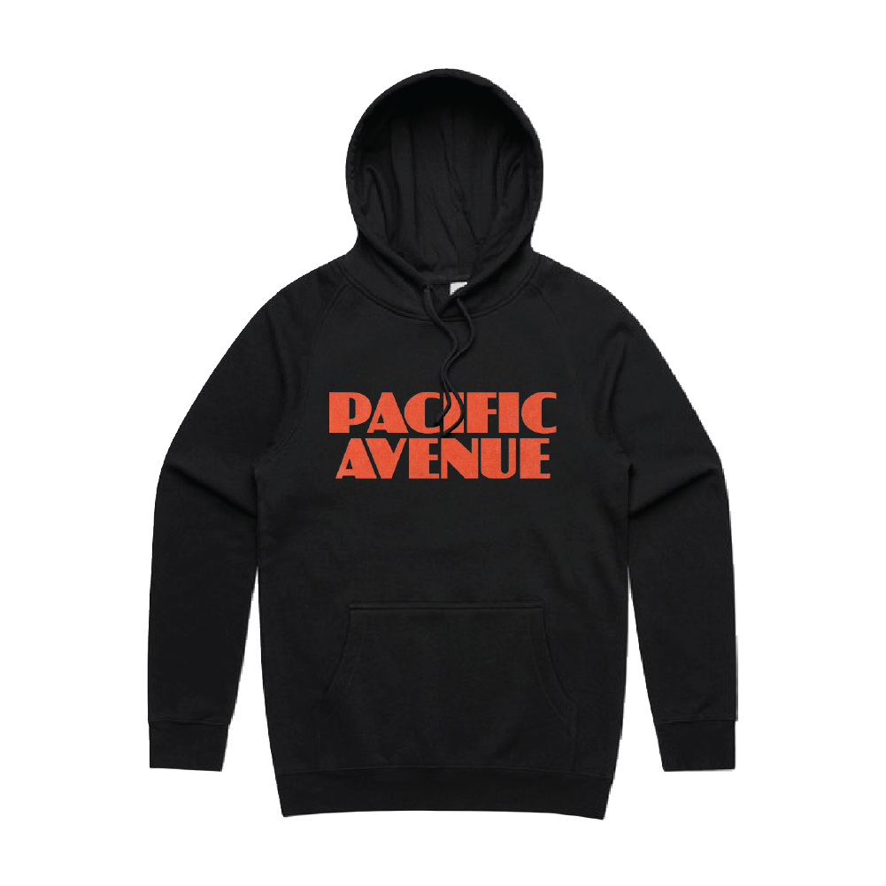 Pacific Avenue / Text Black Hood