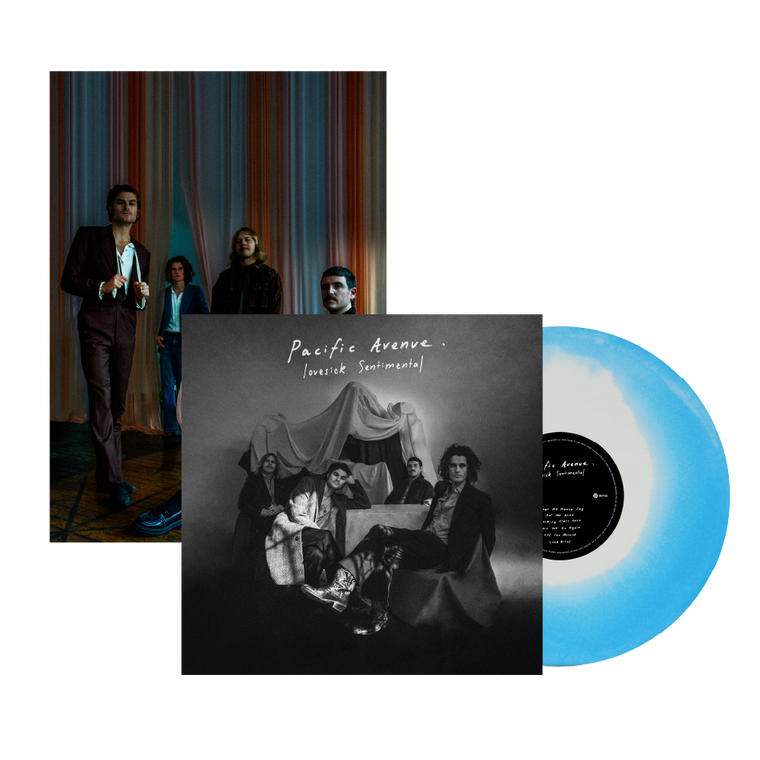 Pacific Avenue / Lovesick Sentimental LP Lovesick Blue Vinyl