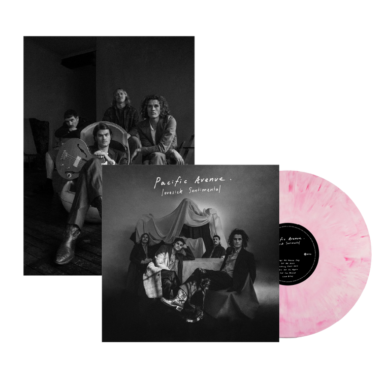 Pacific Avenue / Lovesick Sentimental LP Sentimental Pink Vinyl