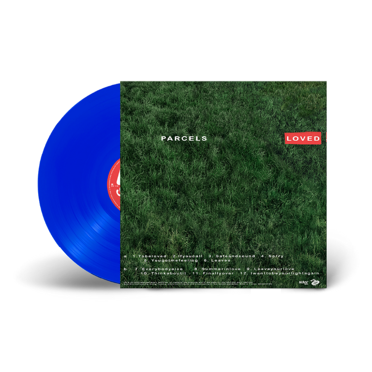 Parcels / Loved LP Limited Edition Clear Blue Vinyl