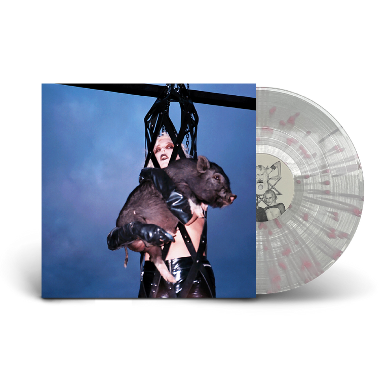 Patriarchy / The Unself LP Limited Edition Clear Pink Splattered Vinyl