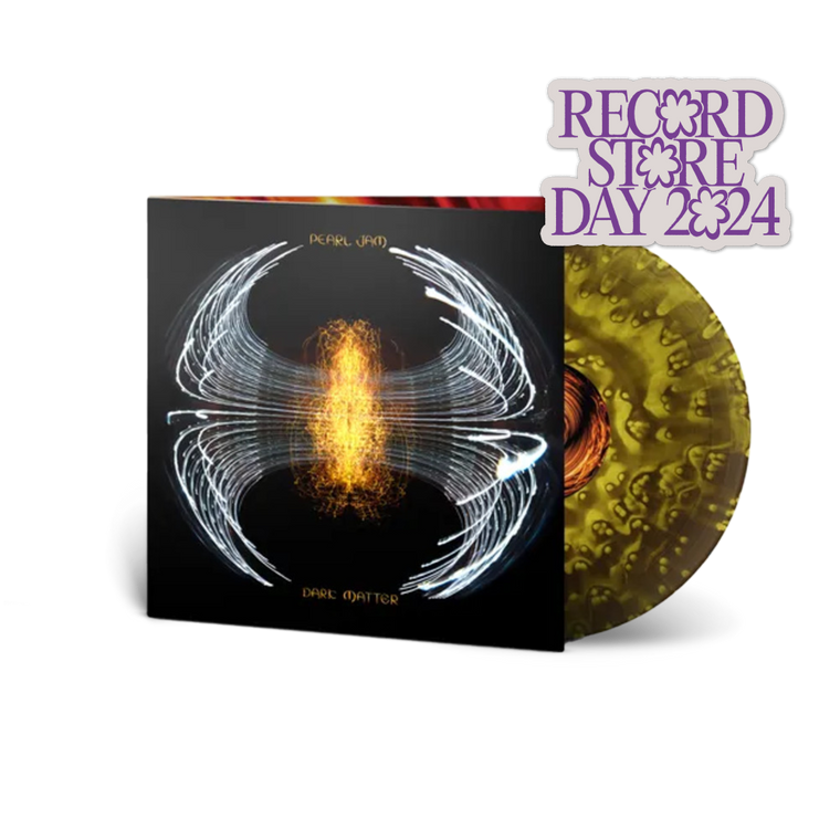 Pearl Jam / Dark Matter LP Ghostly Matter (Yellow & Black) Vinyl RSD 2024