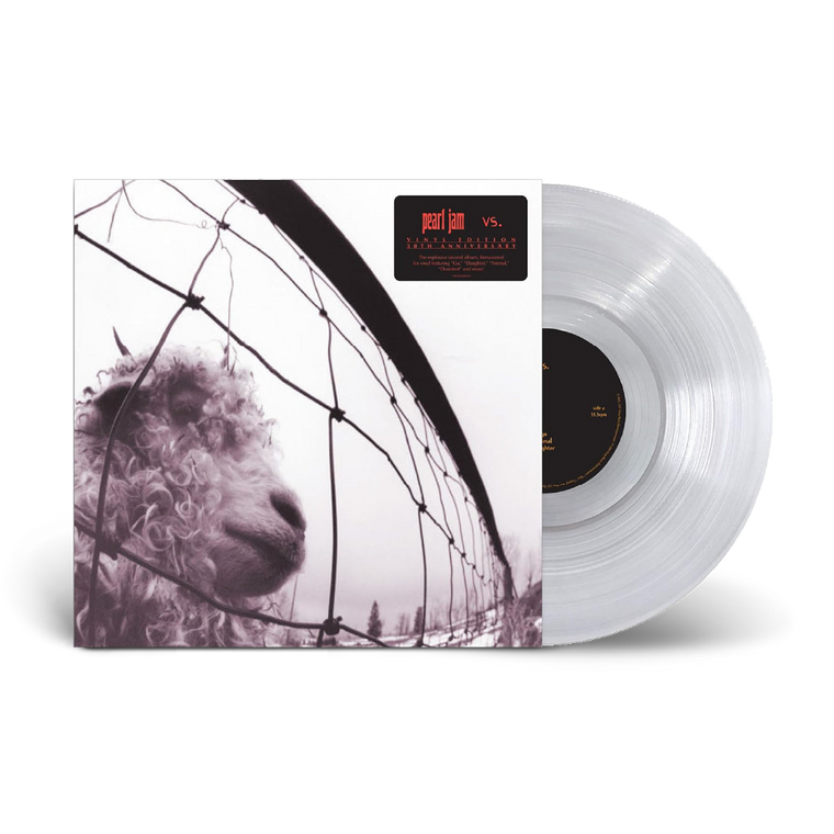 Pearl Jam / Vs. LP Clear Vinyl