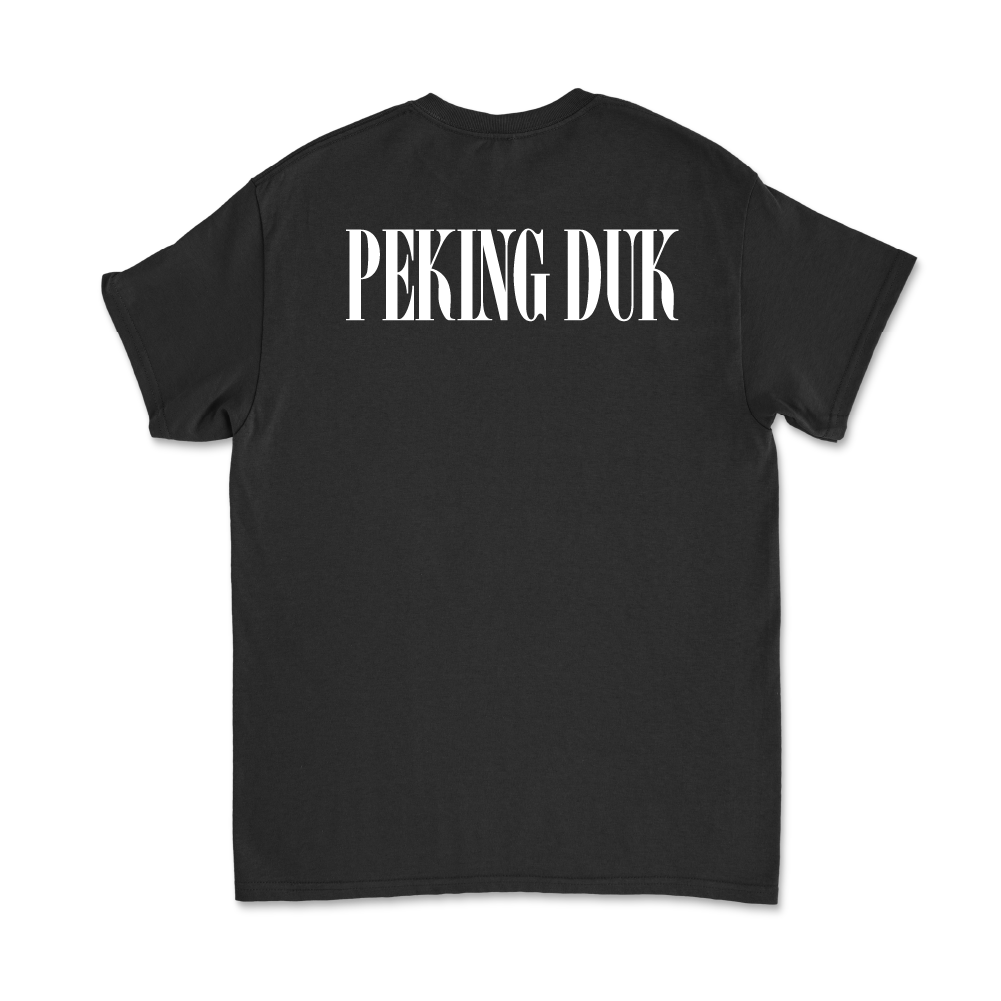 Peking Duk / Skull Black T-Shirt