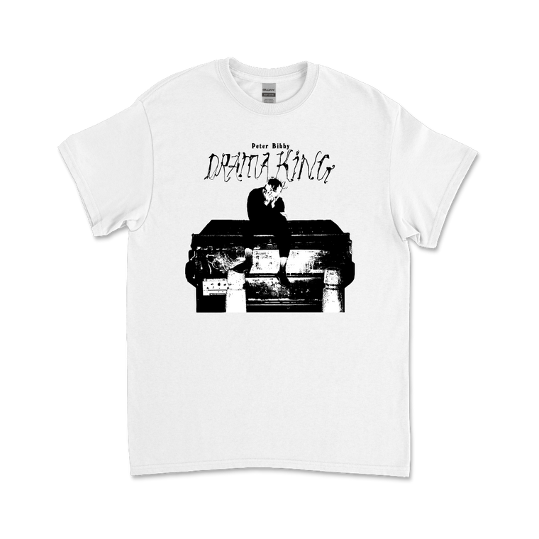 Peter Bibby / Drama King White T-Shirt