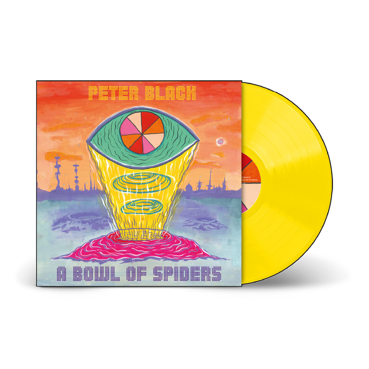 Peter Black / A Bowl Of Spiders LP Yellow Vinyl