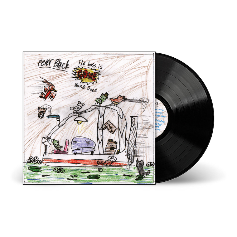 Peter Black / The Boss Is Gone Gone Gone LP Black Vinyl